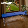Массажный стол UNIX MASTER 2 SECTION Blue MTMASTERBL